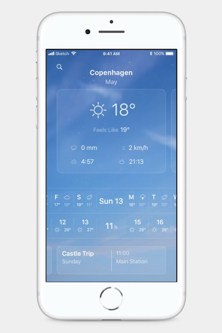 Event Weather App